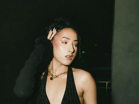 Guests posing for a photo during a club night at The Catwalk Club, DTLA (Fri 08 April)