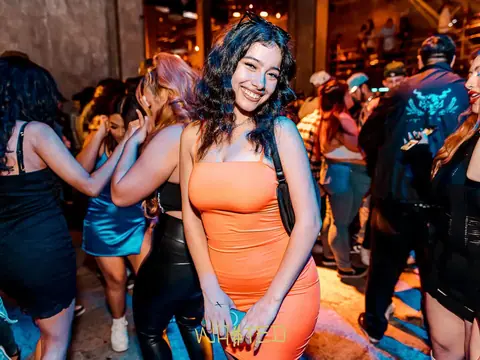 Guests posing for a photo during a club night at The Catwalk Club, DTLA (Fri 25 November)