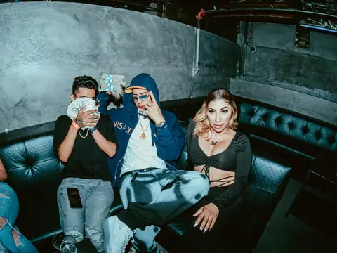 Guests posing for a photo during a club night at The Catwalk Club, DTLA (Sat 25 June)