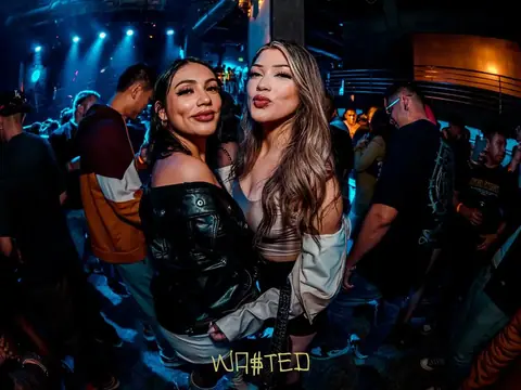 Guests posing for a photo during a club night at The Catwalk Club, DTLA (Fri 17 June)