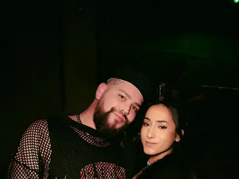 Guests posing for a photo during a club night at The Catwalk Club, DTLA (Fri 18 February)