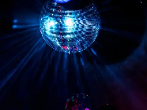 Laser and moving-beam light show over the dance floor at The Catwalk Club (Fri 22 October)