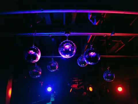 Laser and moving-beam light show over the dance floor at The Catwalk Club (Fri 18 February)